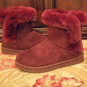 Fur Top Boots